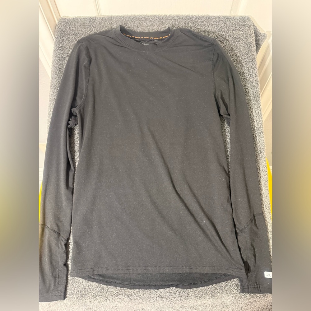 Terramar Black Woman's Transport Thermal Crew- Size M